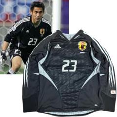 2004年 川口能活 アジア杯優勝 サッカー日本代表 ユニフォーム adidas 2004年 川口能活 アジア杯優勝 サッカー日本代表 ユニフォーム