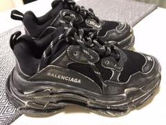 バレンシアガ　Triple S フェードスニーカー　ダブルフォーム＆メッシュ バレンシアガTriple S フェードスニーカーダブルフォーム＆メッシュ