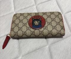 美品 限定品 GUCCI 猫 GGモノグラム ネコクラッチバッグ　正規品 Gucci 猫包和女士手提包| eBay