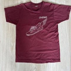 最終　60s　ラッセル　金タグ　ビンテージ　ウイングフット　七分カットオフ USA製 70s RUSSELL ラッセル 金タグ 染み込み プリント 半袖 T