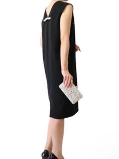 YOKO CHAN パールワンピース　美品 YOKO CHAN - ヨーコチャン 新品 タグ付き パール ワンピースの