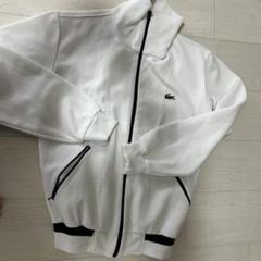 【希少デザイン】LACOSTE 総柄 セットアップ ジャージ グレー M～L相当 LA021EU022322_fw_thumbM.jpg