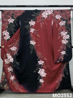 振袖 豪華 銀通し 刺繍 金彩 紋意匠 カトレア 身丈157cm