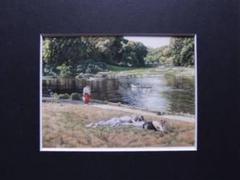 チコ・ダイモン、Boulogne、希少画集画、新品額装付、状態良好 チコ・ダイモン、Boulogne、希少画集画、新品額装付、状態良好