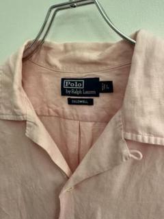90s Ralph Lauren CALDWELL リネンシルク オープンカラー