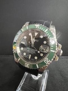未使用　カスタム腕時計 MOD NH35 機械式自動巻き 腕時計 カスタム ヨットマスター NH35 mod（SEIKO MOD NH35