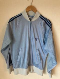 【希少】 アディダス 80s ジャージ ATP ライトブルー 水色 古着 M 希少】 アディダス 80s ジャージ ATP ライトブルー 水色 古着 M