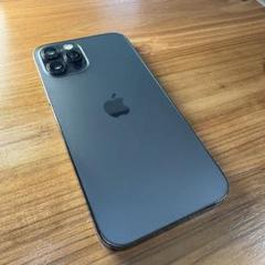 【美品】Apple iPhone 12 Pro 256GB グラファイト 80%