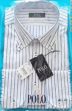 値下げ【POLO】ワイシャツ　長袖　襟回り40(M) - 80のサムネイル