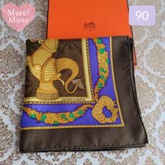 ❤お得なお品❤クリーニング済 エルメス カレ90 ピンク スカーフ 防寒 日除け ❤お得なお品❤クリーニング済 エルメス カレ90 ピンク スカーフ