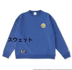 9090 プロジェクトポッチャマ　フード付きスウェットパーカー 水色 POCHAMA × 9090 Collaboration | STUDIOUS｜ STUDIOUS ONLINE