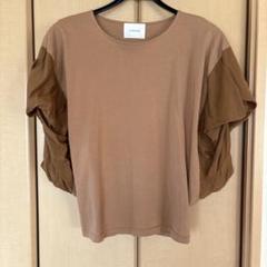 ✨最終お値下げ✨CLOCHE バルーンスリーブ 半袖Tシャツ ブラウンのサムネイル