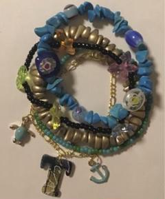 海のブレスレットセット
