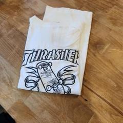 Thrasher スケートボード Tシャツ ホワイトのサムネイル