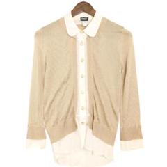 【金ボタン】【42】DOLCE&GABBANA ナポレオン シャツ レディース black-cotton-dolce-gabbana-top