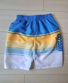 【新品】キッズ 水着 サーフパンツ 男の子 110 ボーダー