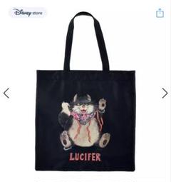 ルシファー　バッグ　ぬいぐるみ　ディズニー　トートバッグ　カチューシャ ディズニーストア ルシファー ショルダーバッグ/ポシェット
