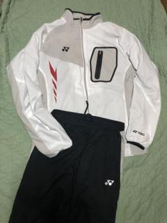 YONEX ヨネックス ジャージ セットアップ 白 黒 L ヒートカプセル YONEX ヨネックス ジャージ セットアップ 白 黒 L ヒート