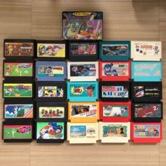 ファミコンソフト まとめて50本セットとファミマガ1990年第5号