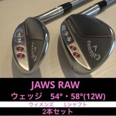 JAWS RAW (54度・58度)2本セット