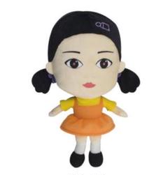 イカゲーム　ヨンヒ　人形　ぬいぐるみ　マスコット　チャーム　フィギュア　ギフン イカゲーム』【ぬいぐるみキーチェーン】ヨンヒ人形（TS0520364