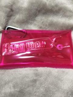 B'z　highwayX　エナメル？コインケース　ピンク