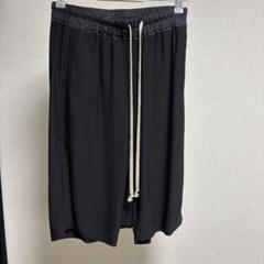 Rick Owens ブラック ポッズ サルエルパンツ