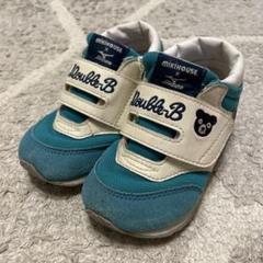 ミキハウス × ミズノ Double-B ベビーシューズ　スニーカー　１４㎝