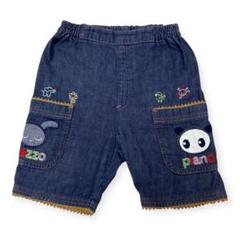 メゾピアノ 80 ショートパンツ ズボン キュロット 平成レトロ 女児 夏物