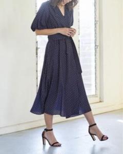 WERTHY ワーシー 23SS バタフライスリーブドレス 野沢和香