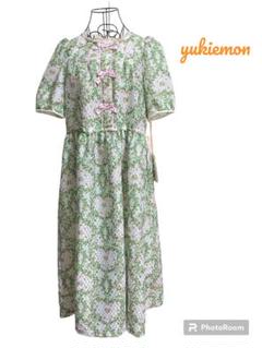値下げ⭐︎新品未使用⭐︎yukiemon いちごとりすワンピース M