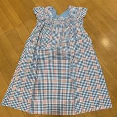 ブランシェス★チェック柄ワンピース130センチ