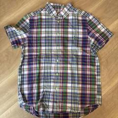 Ralph Lauren 半袖チェックシャツ L (14-16)