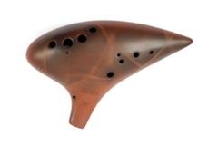 TNG オカリナ 楽器 12穴 / シングル/ベース/C調/紫砂赤土 BC