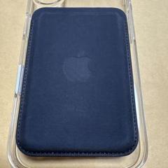 未開封　MagSafe対応iPhoneファインウーブンウォレット ディープブルー MagSafe対応iPhoneファインウーブンウォレット - ディープブルー