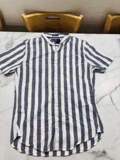 Hollister 半袖シャツ M ストライプ