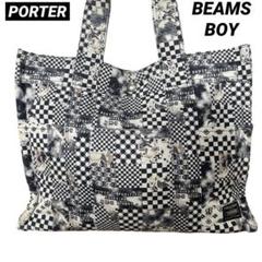 【未使用級✨ビームスコラボ】ポーター　トートバッグ　ナイロン　プリント　軽量 2025年最新】beams porter トートの人気アイテム - メルカリ