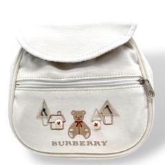 美品Burberryバーバリーミニリュックベビーキッズ犬希少