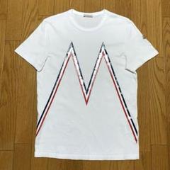 美品 モンクレール Tシャツ ホワイト S 国内正規品 3S661
