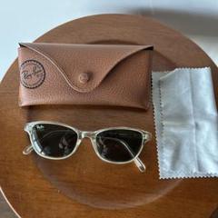 Ray-Ban クリア キャットアイ サングラス B&L Ray-Ban W2910 キャットアイ サングラスクリアフレーム