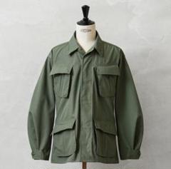 70s 極美品 ミント ジャングルファティーグ ジャケット 4th L-S 希少 70s JUNGLE FATIGUE 4th mint アメリカ軍 美品