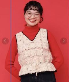 ドットアンドストライプス Dot and Striper　新品レースベスト Dot&Stripes CHILDWOMAN - チャイルドウーマン レースベストの