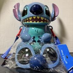 【美品】新品未使用 スティッチ ハロウィン ポップコーンバケット 上海限定 起きるまで値下げ】スティッチ ポップコーンバケット 海外