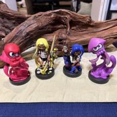 スプラトゥーン amiibo ４体セット　タコ　イカ　インクリング　オクトリング