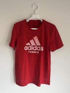 adidas テニス Tシャツ レッド