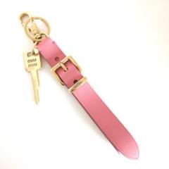miu miu ピンク キーリング 楽天市場】MIU MIU ミュウミュウ キーホルダー メタル
