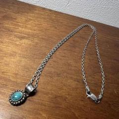 インディアンジュエリー　民族　ターコイズ　ネックレス　silver 925