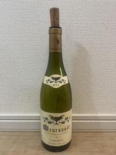 Meursault 2022 コシュ・デュリ　空瓶 Meursault 2022 コシュ・デュリ 空瓶 - メルカリ