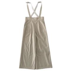 pom ponette junior ポンポネット サス付きワイドパンツ L