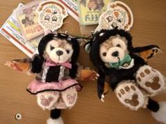 新品 ダッフィー シェリーメイ ぬいぐるみ ストラップ 2014
